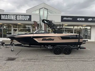 2020 Malibu Wakesetter 23 MXZ. Malibu Monsoon M6Di 6.2L Engine with 286 Hours. Tandem Axle Malibu Tr...