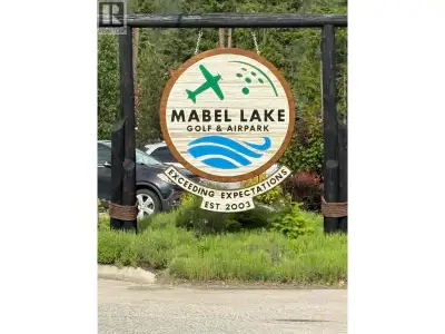 One of the last full sized building lots backing on to the 9th fairway of the Mabel Lake Golf Course...