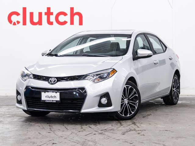 2016 Toyota Corolla S w/ Upgrade Pkg w/ Heated Front Seats, Rear in Cars & Trucks in Ottawa