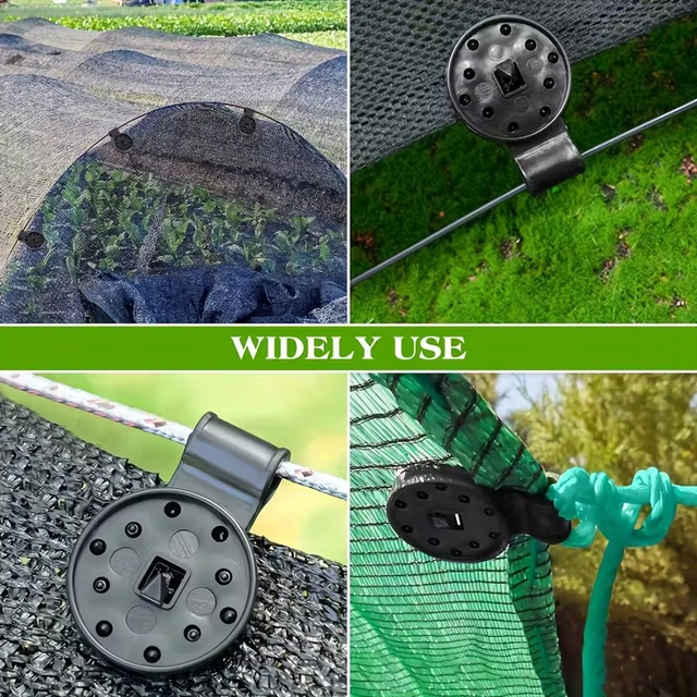 100pcs Heavy Duty Shade Cloth Lock Grip Clips - Reusable Black P in Other in Mississauga / Peel Region - Image 9