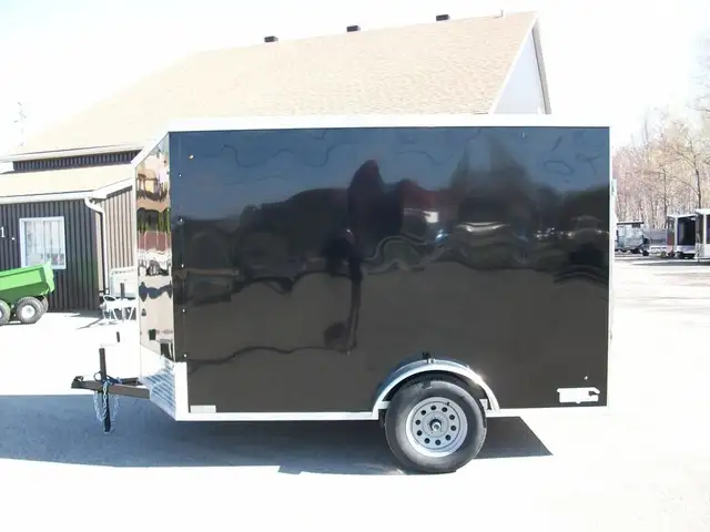 2025 Weberlane VTT 7' X 10' V-NOSE 1 ESSIEUX 78in.HT. RAMPE VTT  in Cargo & Utility Trailers in Laval / North Shore - Image 8