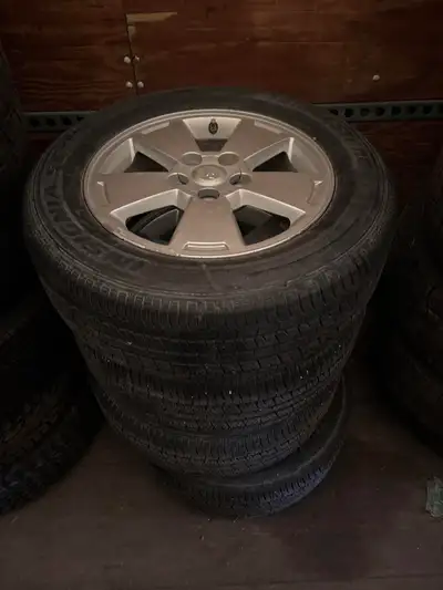4 rims and tires - great condition 225/60r16, p225/60r16