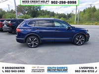 Recent Arrival! Atlantic Blue Metallic 2022 Volkswagen Tiguan Highline 4Motion AWD 8-Speed Automatic... (image 5)