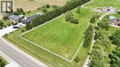 Build your dream home on this beautiful 1.2-acre lot (130 ft x 400 ft) backing onto open farmland fo...