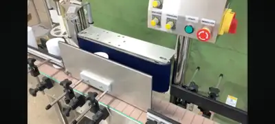 Automatic Labeler for Protein Powder Bottles , Labeling Machine, View more
