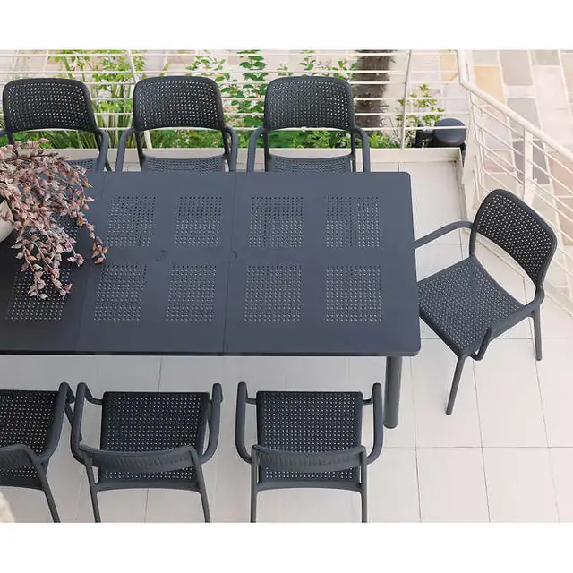 Nardi 9-piece Libeccio 87 in. x 40 in. Patio Dining Set in Patio & Garden Furniture in Mississauga / Peel Region - Image 4