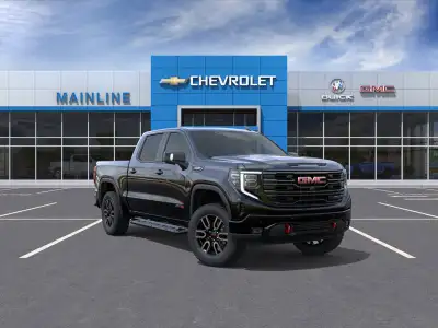 Meet the brand new 2026 GMC Sierra, now at Virden/Birtle Mainline Motors in Virden. Finished in Blac...