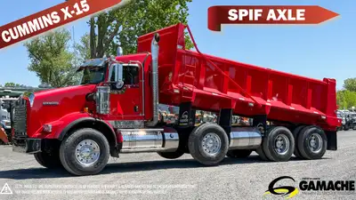 Heavy truck / Camion lourd - # STOCK: C-36069 2019 KENWORTH T800 BENNE BASCULANTE / CAMION DOMPEUR 1...