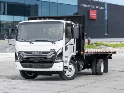 Welcome to Humberview Isuzu Trucks 2026 Isuzu NRR Diesel – 20' Flat-Deck New 2026 Isuzu NRR Diesel f...