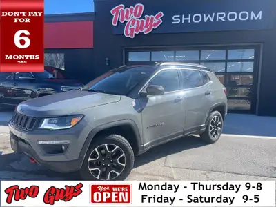 2021 Jeep Compass Trailhawk Sting-Gray Clearcoat *TRAILHAWK ELITE*, *NEW TIRES*, *REMOTE START*, *HE...