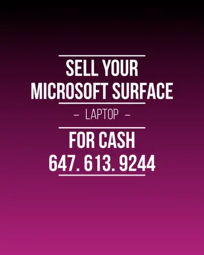 WE BUY MICROSOFT SURFACES ALL MODELS BRAND NEW FOR TOP CASH. ANY QUANTITY WE WELCOME. SURFACE XELITE...