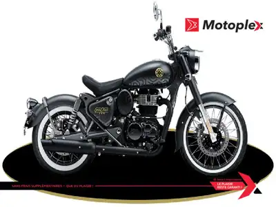 Motoplex St-Eustache Goan Classic 350 Royal Enfield est une marque fabricant des motos depuis 120 an...