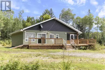 Approximately 105 acre property, in unorganized township, with off-grid home, built in 2017, for sal...