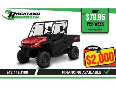 2025 Honda PIONEER 1000-3P EPS Honda Pioneer 1000-3 places EPS 2025 Puissance, précision et utilité...