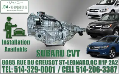 2011 2012 2013 2014 2015 2016 2017 2018 2019 2020, Subaru Impreza Transmission CVT, Subaru Forester...