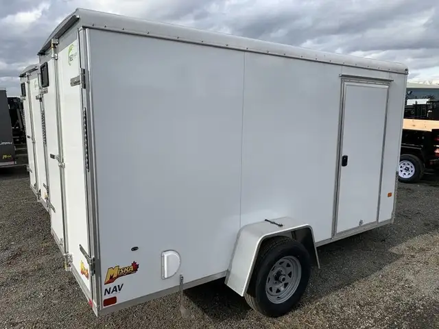 Miska 6'x12' All-Aluminum Enclosed Trailer in Cargo & Utility Trailers in Ottawa - Image 5