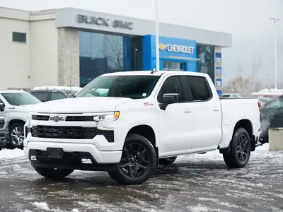 2026 Chevrolet Silverado 1500 RST Crew Cab 4x4 Bold Street Style Meets Proven Capability Introducing...