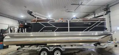 Welcome to Tru-North Yamaha RV & Marine RETAILS AT $117,031 This 23 foot Drakkar is our most comfort...