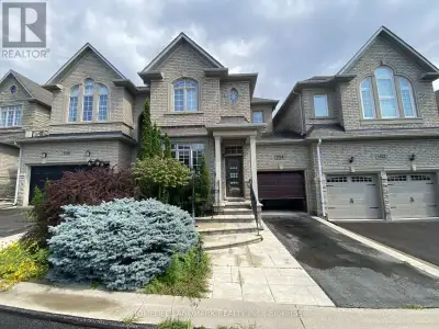 Walkout basement apartment freehold townhouse same as semi-detached house . On private Rd in prestig...
