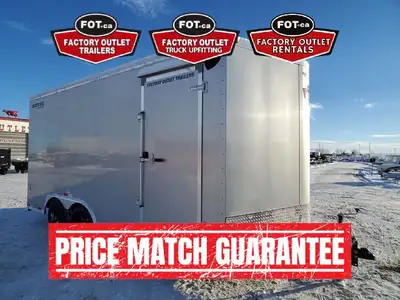 NEW Royal Cargo 8x18ft Enclosed Trailer from Southland Trailers - Rear Ramp Door w/ Spring Assist -...