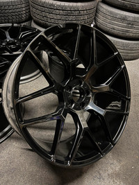 22" Asanti Dynasty Wheels Gloss Black - 5x112