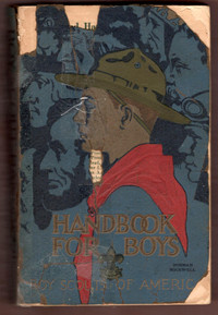 1927 BOY SCOUTS of AMERICA HANDBOOK FOR BOYS