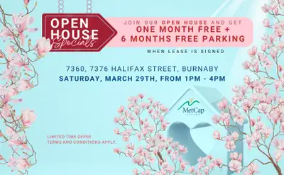 Virtual Open House: View our units by clicking the virtual tour link, schedule a video tour or make...