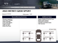 The 2023 INFINITI QX50 Sport is the boldest expression of the QX50 lineup, trading traditional chrom... (image 1)