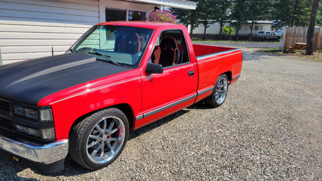 1988 chevy c1500 short box 2wd lowered in Cars & Trucks in Williams Lake - Image 2