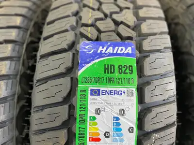 Haida LT285/70R17 Tires $899 Upgrade your vehicle with our premium Haida LT285/70R17 tires, availabl...