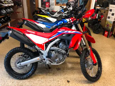-New 2024 Honda CRF300LAR. -On sale for $7,099.00 + tax & license. -For the most up-to-date and curr...
