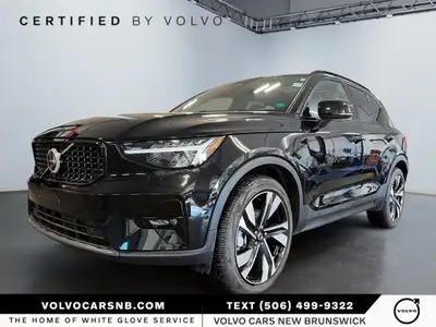Certified by Volvo 2025 Volvo XC40 B5 Plus Dark Theme Unlimited KM Warranty, Up to 5 years, Interest...