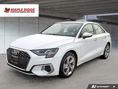 Unleash responsive power and confidence with the 2023 Audi A3 Sedan Komfort, featuring an exhilarati...