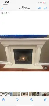 Gas Fireplace for the Anyroom like new