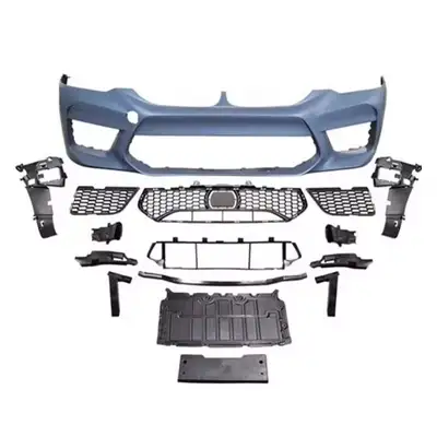 Upgrade your BMW 5 Series G30 2017-2020 to M5 Style Look Front Bumper Conversion Fitment: BMW 5 SERI...