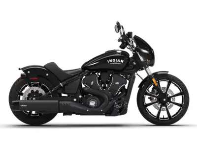 2026 Indian Motorcycle Sport Scout Black Metallic The Sport Scout gives a more aggressive spirit to...