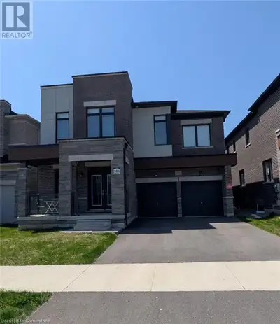 This modern 4-bedroom, 4-bathroom detached home in East Waterdown offers approximately 3400 sqft of...