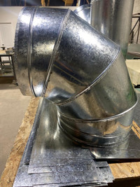 Custom Sheet Metal Fabrication (HVAC Ductwork, Fittings