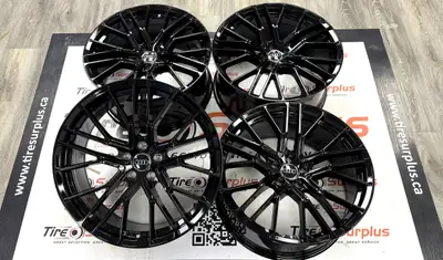 Replica AU29 Gloss Black Wheels Fits Audi Cars, Q5, Q7 and Q8 -Wheel Size: 20x9.0J -Bolt Pattern: 5x...