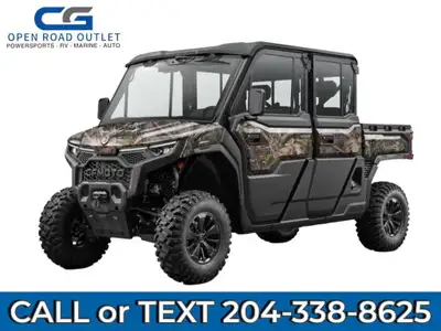 2026 CFMOTO Uforce U10 XL Pro Highland Camo 2026 CFMoto Uforce U10 Pro XL Highland Camo More than $1...