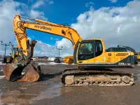 Excavatrice 22 tonnes Hyundai R220LC-9A 2014