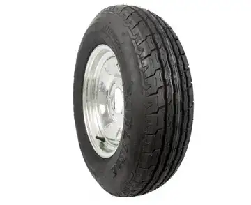 Miska Trailer Factory carries a huge stock of Trailer Tire & Rims Combos Radial Tires mounted on Gal...