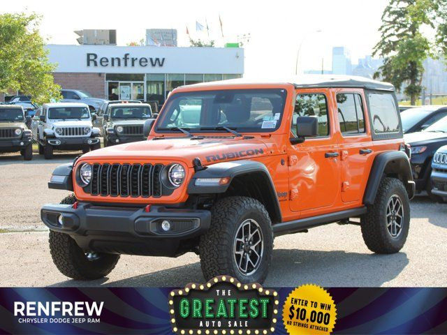 2025 Jeep Wrangler Rubicon 4x4, Joose Colour in Cars & Trucks in Calgary