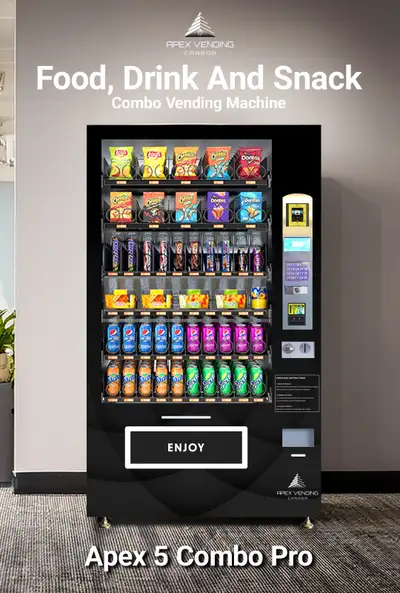 Combo Vending machines, View more