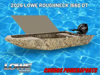 2026 Lowe Boats ROUGHNECK 1660 Just arrived at Chudds PowerSports in Gimli: the 2026 Lowe Boats ROUG...