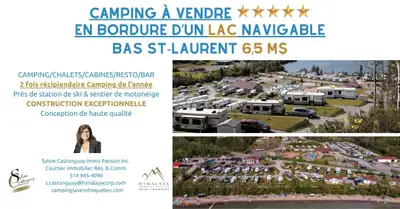 Le Camping Bas-St-Laurent, ancien franchisé KOA Resort, est un site de villégiature exceptionnel sit...