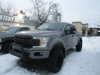 2019 Ford F-150 F 150 CREWCAB 4X4 LIFT KIT MOTEUR 5 LITRES CREDIT BAIL CREDIT MAISON PLUS DE 40 PICK...