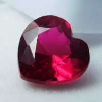 RUBY 10.48 Ct CERTIFIED Natural Blood Red HEART RUBY
