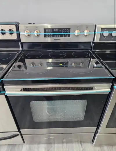 Samsung 30" Stainless Steel Electric Ceramic Top Stove oven, View more