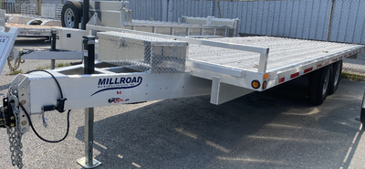 LOOK NO FURTHER FOR ALL YOUR HAULING NEED! ALL ALUMINUM WOOD DECKING CHANNEL FRAME 16in. CENTRES ON...